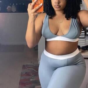 SOLD Women's Blue and Grey Other-jumpsuit-and-playsuit